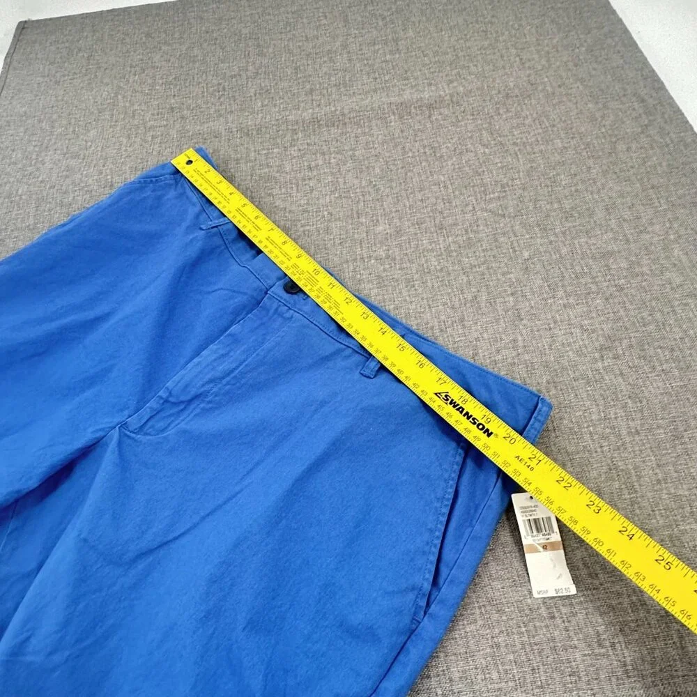NEW! Mens‎ IZOD Saltwater Shorts Blue 42 Waist 7 inseam Stretch MSRP: $62.50